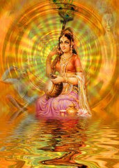 Saraswatti, the goddess of music and learning