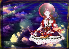 Tara is floating above the clouds ready to help